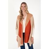 U.s. Polo Assn. Kadın Kum Melanj Panço 50293029-vr123 Kum Melanj Kum Rengi