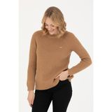 U.s. Polo Assn. Kadın Kum Triko Kazak 50272045-vr085
