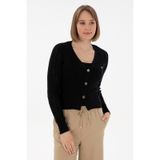 U.s. Polo Assn. Kadın Lacivert Hırka Triko 50312921-vr033 Lacivert