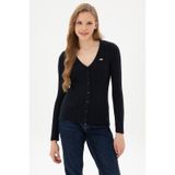 U.s. Polo Assn. Kadın Lacivert Hırka Triko 50313580-vr033 Lacivert