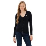 U.S. Polo Assn. Kadın Lacivert Hırka (Triko) 50313580-VR033