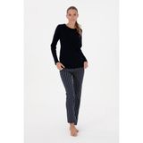 U.s. Polo Assn. Kadın Lacivert Pijama Takım 50318883-VR033