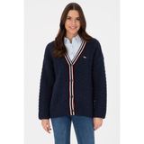 U.S. Polo Assn. Kadın Lacivert Triko Hırka 50314775-VR033