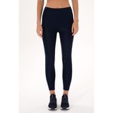 U.S. Polo Assn. Kadın Lacivert Yüksek Bel Spor Tayt 50312978-VR033 - M