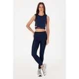 U.S. Polo Assn. Kadın Lacivert Yüksek Bel Spor Tayt 50312978-VR033 - XS