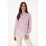 U.S. Polo Assn. Kadın Lila Uzun Kollu Gömlek 50299403-VR034 - 36