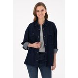 U.S. Polo Assn. Kadın Mavi Gömlek Jean 50291123-DN0022 - 38