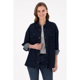 U.s. Polo Assn. Kadın Mavi Gömlek Jean 50291123-dn0022