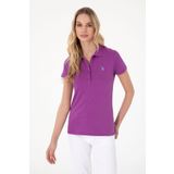 U.S. Polo Assn. Kadın Menekşe Basic Polo Yaka Tişört 50300830-vr037