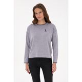U.S. Polo Assn. Kadın Mor Bisiklet Yaka Kazak 50314675-VR245 - Lavanta