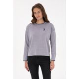 U.S. Polo Assn. Kadın Mor Bisiklet Yaka Kazak 50314675-VR245