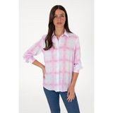 U.s. Polo Assn. Kadın Mor Gömlek Desenli 50306445-VR038 - Mor 00 - 40