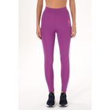 U.S. Polo Assn. Kadın Mor Yüksek Bel Spor Tayt 50284055-VR038 - XL