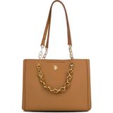 U.s. Polo Assn. Kadın Omuz Çantası Camel Us26146 – Günlük Şık Tasarım, Hafif Ve Kullanışlı