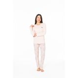 U.S. POLO ASSN. Kadın Pamuklu Lisanslı Pijama Takımı 20161-SOMON-M