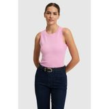U.S. Polo Assn. Kadın Pembe Bisiklet Yaka Basic Tişört 50321799-VR041 - Pembe-01 - XL