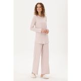 U.S. Polo Assn. Kadın Pembe Pijama Takım 50303413-VR041