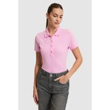 U.S. Polo Assn. Kadın Pembe Polo Yaka Basic Tişört 50321798-VR041
