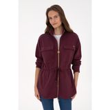 U.S. Polo Assn. Kadın Plum Hırka (Örme) 50318035-VR177