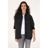 U.s. Polo Assn. Kadın Siyah Gömlek Jean 50304311-dn0027 Siyah