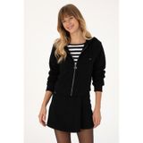 U.s. Polo Assn. Kadın Siyah Hırka Örme 50314177-vr046 Sıyah