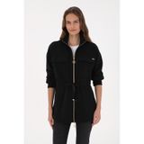 U.s. Polo Assn. Kadın Siyah Hırka Örme 50318035-vr046 Sıyah