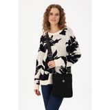 U.S. Polo Assn. Kadın Siyah Kapitone Çapraz Çanta 50300296-VR046 - Siyah-128