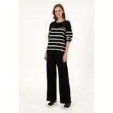 U.S. Polo Assn. Kadın Siyah Loose Fit Triko Pantolon 50297151-vr046