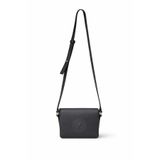 U.S. Polo Assn. Kadın Siyah Postacı Çantası, Çapraz Askılı, Kapaklı, 18x14x6cm