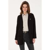 U.S. Polo Assn. Kadın Siyah Triko Hırka 50314660-VR046
