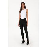 U.S. Polo Assn. Kadın Siyah Yüksek Bel Spor Tayt 50312978-VR046 - Siyah-128