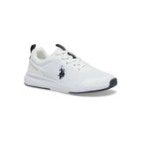 U.S. Polo Assn. Kadın Sneaker, Smart 3FX Comfort Casual Anatomik Spor Ayakkabısı, Beyaz, 36 Beden