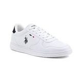 U.S. Polo Assn. Kadın Thunder 2fx Beyaz Sneaker Düz Taban Suni Deri ile Şık Spor Ayakkabı