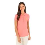 U.S. Polo Assn. Kadın Tişört Basic 50280071-VR105, Pembe, XS