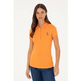 U.S. Polo Assn. Kadın Turuncu Tişört Basic 50280060-VR051
