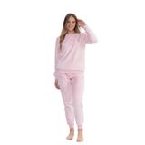 U.S. Polo Assn. Kadın Uzun Kollu Yuvarlak Yaka Pijama Takımı S25080