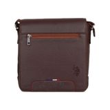 U.S. Polo Assn. Kahve Erkek Us Polo Assn Unisex Çapraz Askılı Çanta 6 Plevr842 Kahve Kahverengi
