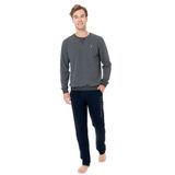 U.S. POLO ASSN. Kışlık Pijama Takımı, M, SSRENUSP189-33, Antrasit, erkek