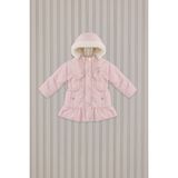 U.S. Polo Assn. Kız Bebek Bebek Mont USB2190 Pembe - 9 - 12 Ay