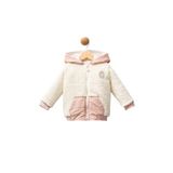 U.S. Polo Assn. Kız Bebek Beyaz Mont, 24-36 Ay