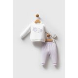 U.S. Polo Assn. Kız Bebek Eşofman Takımı, Mor, 24-36 Ay