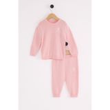 U.S. Polo Assn. Kız Bebek Eşofman Takımı, Pembe, 6-9 Ay,%100 Pamuk