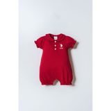 U.s. Polo Assn. Kız Bebek Kırmızı Tulum - 18 - 24 Ay
