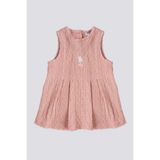 U.S. Polo Assn. Kız Bebek Pembe Elbise - 2 - 3 Yaş