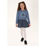 U.s. Polo Assn. Kız Çocuk Açık Lacivert Elbise (Örme) 50318089-VR059 - 13 - 14 Yaş