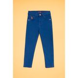 U.S. Polo Assn. Kız Çocuk Açık Mavi Pantolon (Jean) 50263921-DN0021 - 11 - 12 Yaş - Dropsuz - Light Blue