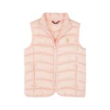 U.S. Polo Assn. Kız Çocuk Açık Pembe Kapitone Şişme Yelek 50313149-VR078