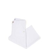 U.S. Polo Assn. Kız Çocuk Beyaz Kanvas Pantolon 50264079-VR013 - 11 - 12 Yaş - Dropsuz