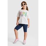 U.s. Polo Assn. Kız Çocuk Beyaz Pijama Takım 50326602-VR013 - 6 - 7 Yaş