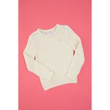U.S. Polo Assn. Kız Çocuk Bisiklet Yaka Krem Kazak 50316269-VR256 - İnci - 6 - 7 Yaş